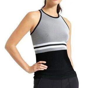 Athleta Black & White Racerback Tank